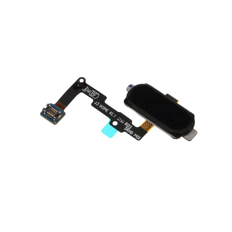 OEM Fingerprint Home Button Pulsante Flex Cable Cable Part Per Samsung Galaxy J3 (2017) J330 / J3 Pro (2017) - Nero