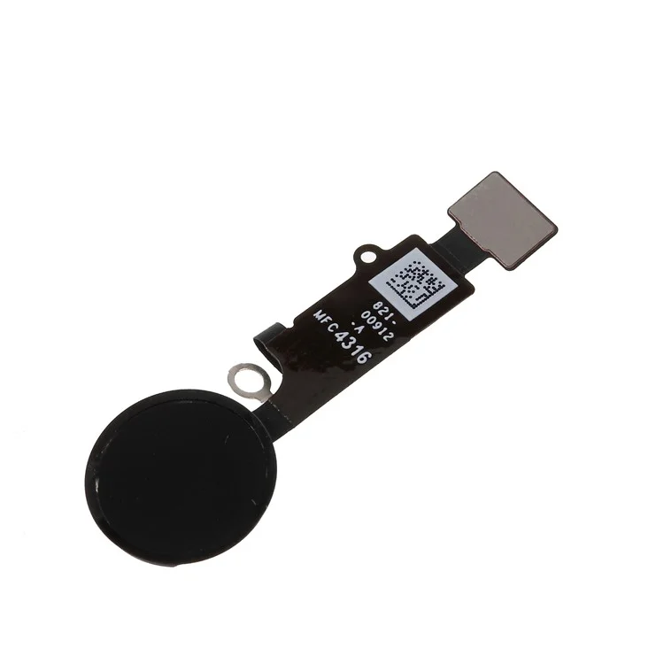 Home Key Fingerprint Button Flex Cable Part for iPhone 7 Plus / 7 - Black