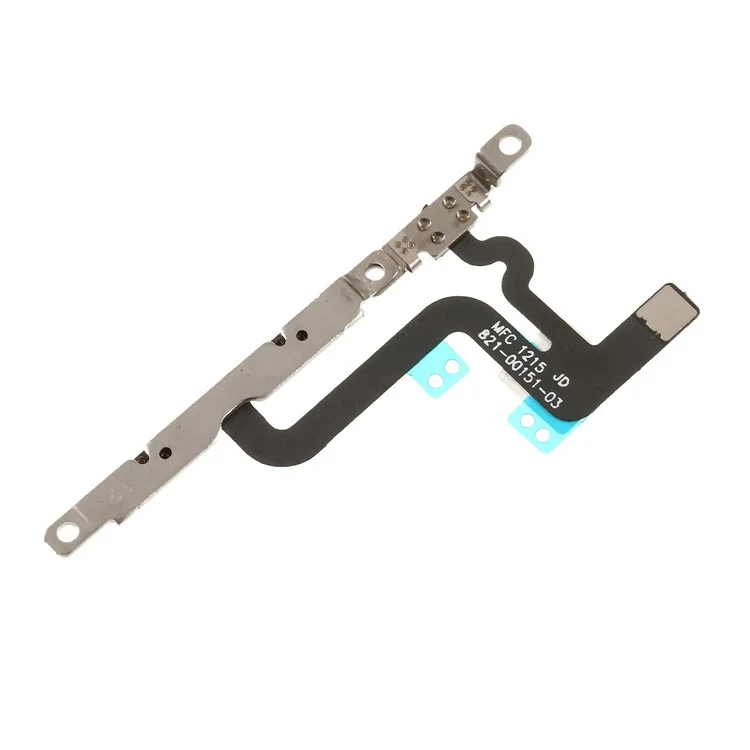 Pulsante Volume Flex Cable Parte Con Piastra Metallica Per Iphone 6s Più 5,5 Pollici