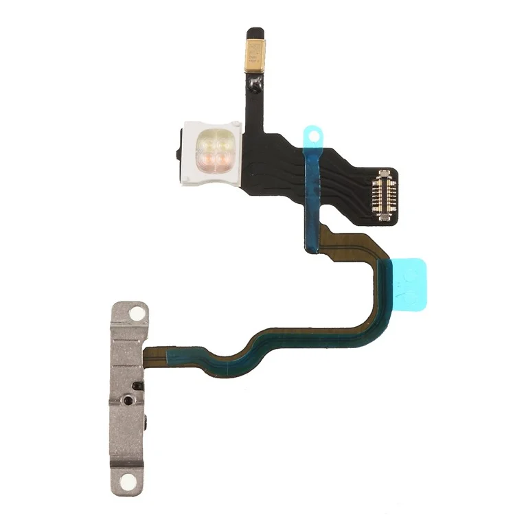 PARTE DI SOSTITUZIONE DEL CABO DI POWER ON / OFF FLEX CON PARTE DI METALLO PER IPHONE X