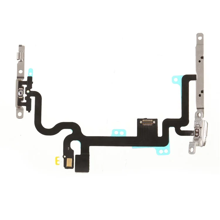 Para Iphone 7 4,7 Polegadas OEM Liga/desliga e o Botão de Volume Flex Cable Part Com Placa de Metal