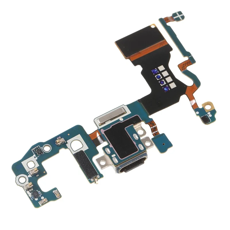 OEM Charging Port Dock Connector Flex Cable Repair Part (without Logo) for Samsung Galaxy S9 G960U (US Version)
