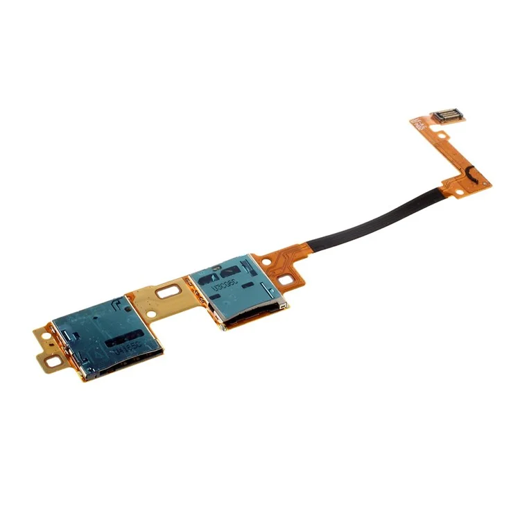 OEM Disassembly SIM/SD Card Reader Contact Flex Cable for Samsung Galaxy Tab Pro 10.1 SM-T520