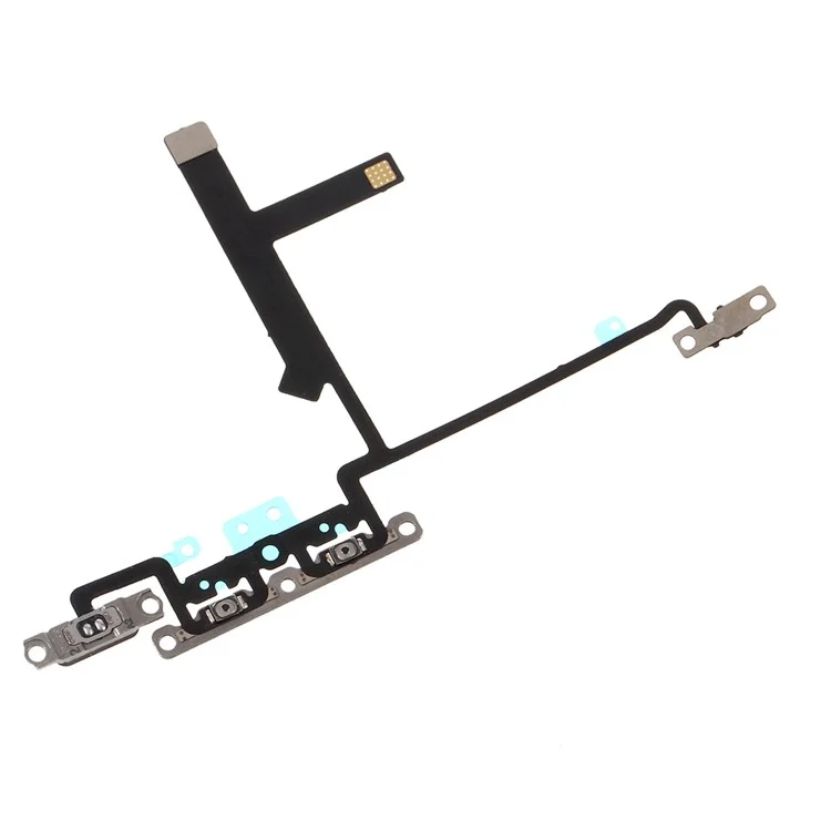 Volume Button Flex Cable Part with Metal Plate (without Logo) for iPhone XS 5.8 inch