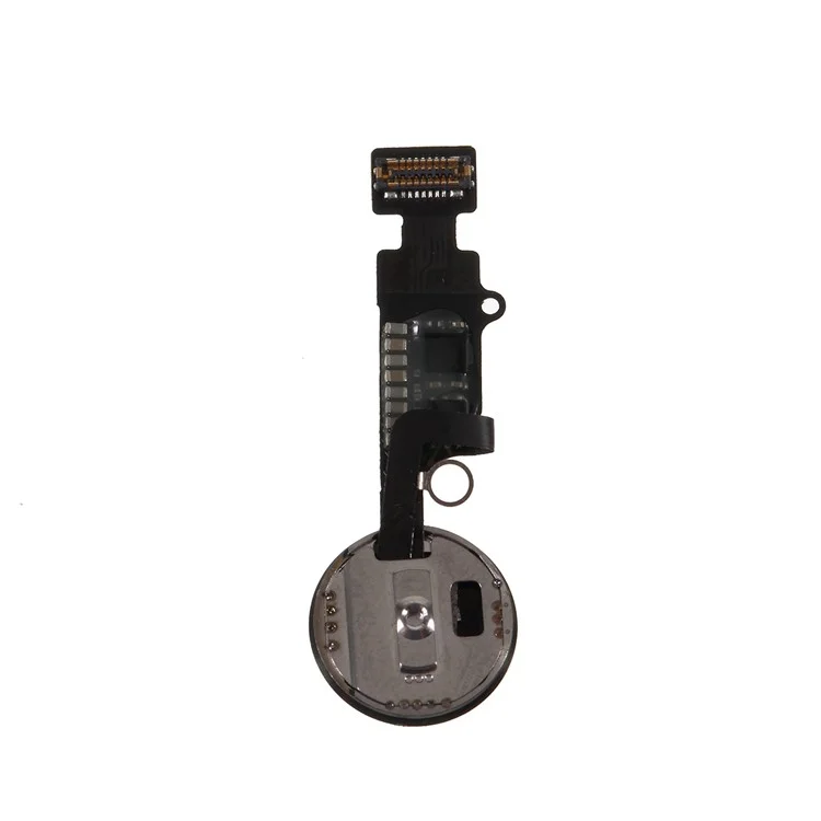 HX OEM Fingerprint Home Button Flex Cable [Final Edition-Tactile Style] для iPhone 8 / 8 Plus / 7 / 7 Plus - Черный