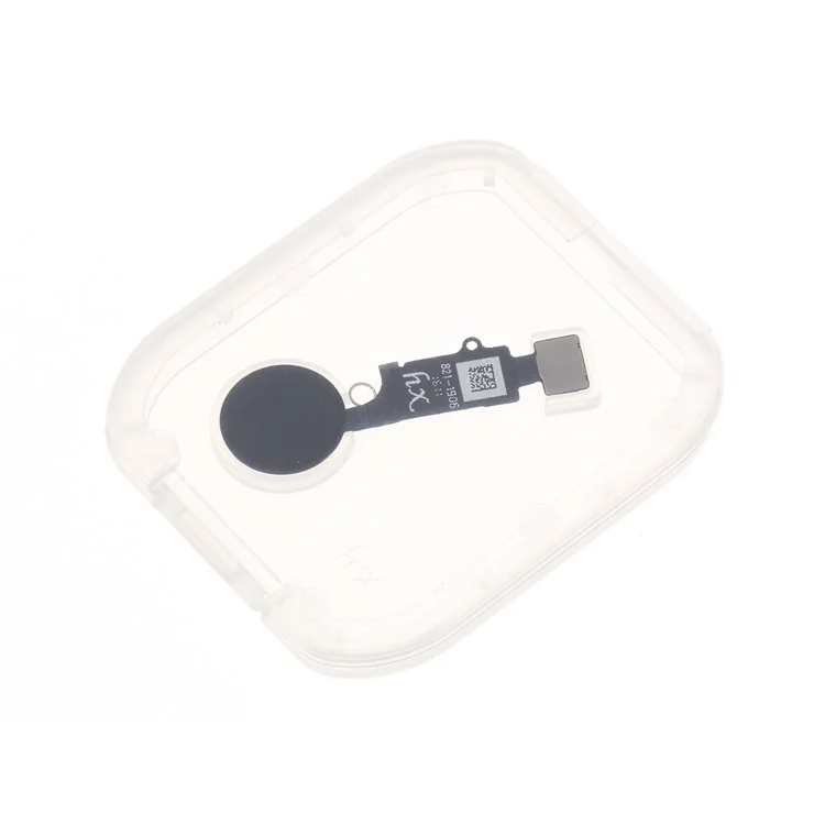 HX OEM Fingerprint Home Button Flex Cable [Final Edition-Tactile Style] для iPhone 8 / 8 Plus / 7 / 7 Plus - Черный