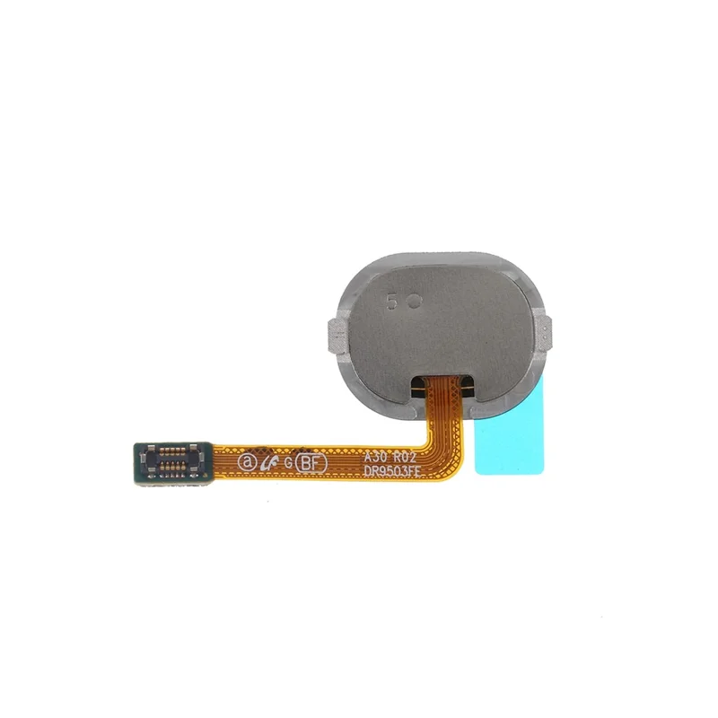 OEM Home Key Fingerprint Button Flex Cable Replacement for Samsung Galaxy A30 SM-A305 /  A40 A405- Black