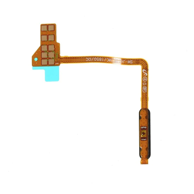 Para Samsung Galaxy J6+ J610 OEM Home Key Button Fless Cable Part (sem Logotipo) - Preto