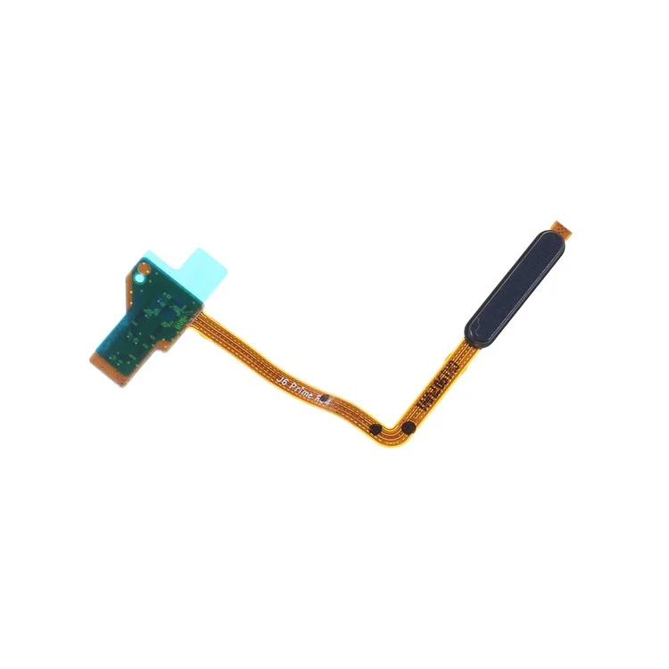 Para Samsung Galaxy J6+ J610 OEM Home Key Button Fless Cable Part (sem Logotipo) - Preto