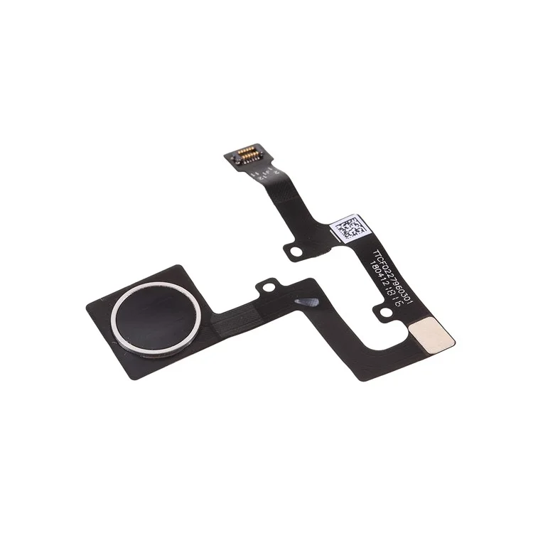 Oem Home Key Кнопка Отпечатков Пальцев Flex Cable Для Nokia 8.1/Nokia X7 - Черный