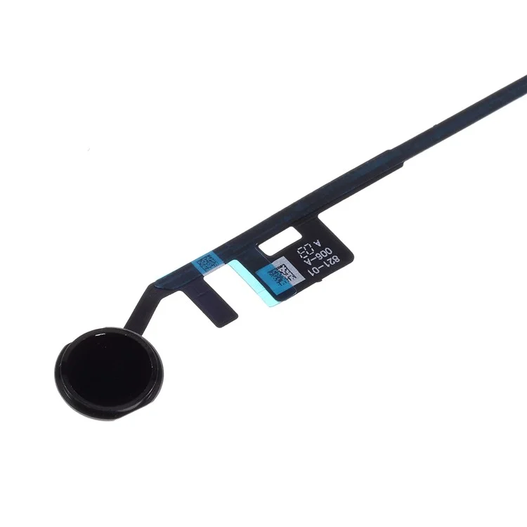 Câble flexible du bouton d'empreinte digitale de la touche d'accueil OEM pour iPad 10.2 (2019) / (2020) / (2021) - Noir