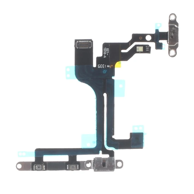 OEM Disassembly for iPhone 5c Power On/Off Flex Cable with Metal Bracket Assembly