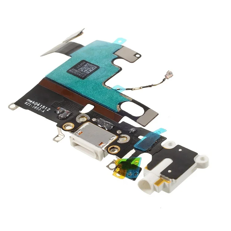 Charging Port Flex Cable Replace Part for iPhone 6 4.7 (Refurbished Disassembly) - White