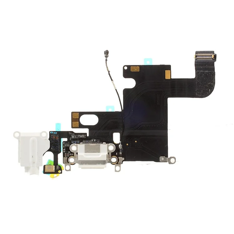 Charging Port Flex Cable Replace Part for iPhone 6 4.7 (Refurbished Disassembly) - White