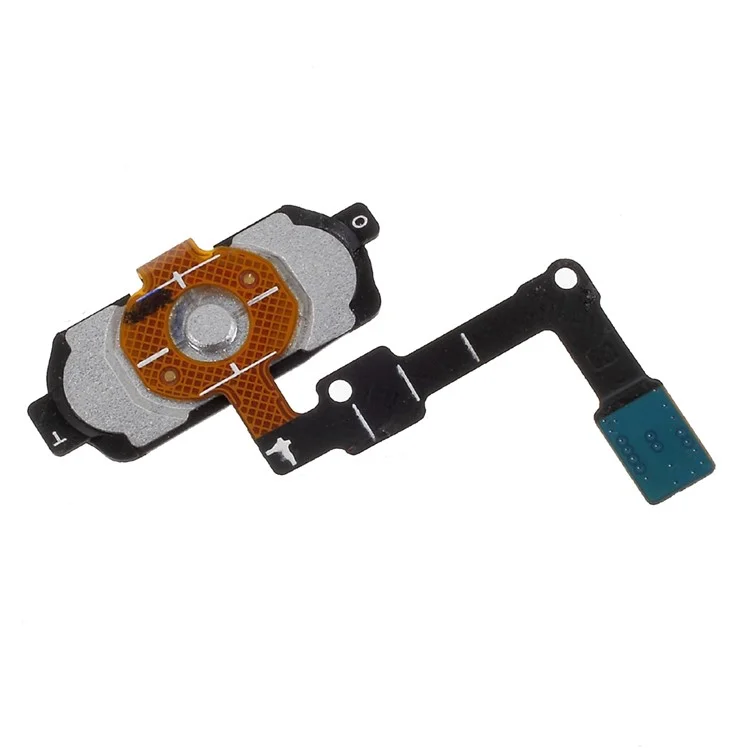 OEM Disassembly Fingerprint Home Button Flex Cable Part for Samsung Galaxy J7 Prime / On7 (2016) - Black