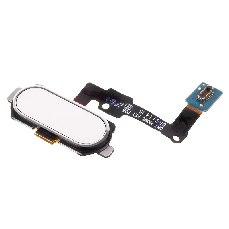 For Samsung Galaxy J7 Prime / On7 (2016) Fingerprint Home Button Flex Cable Part (OEM Disassembly) - White