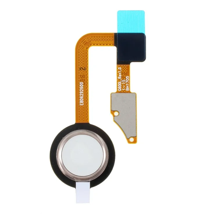 OEM Replacement Fingerprint Sensor Home Button Flex Cable for LG G6 - White