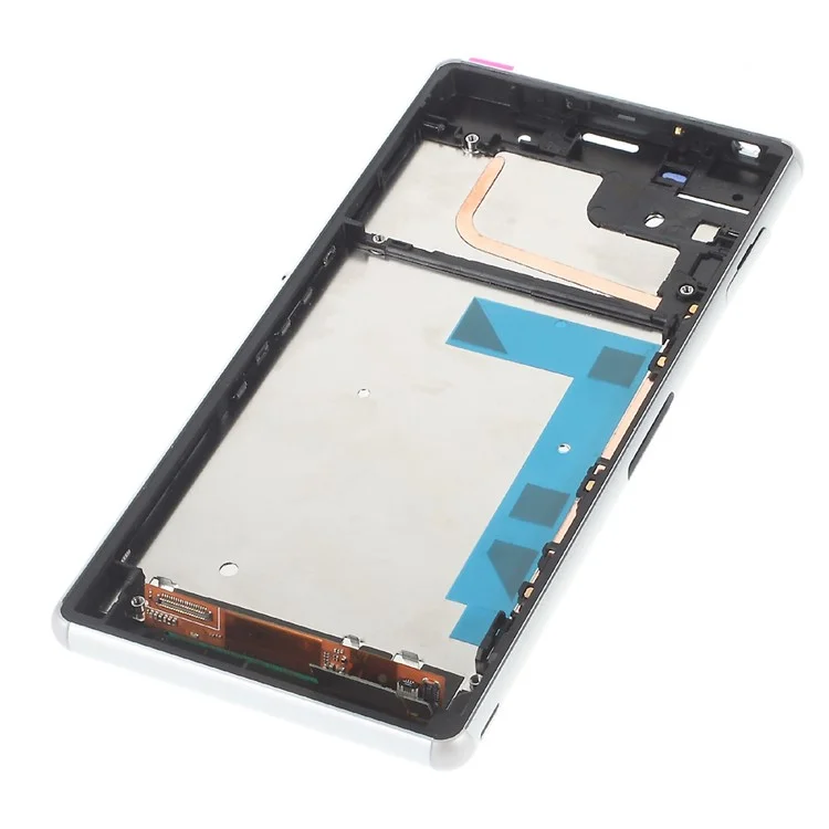 LCD Screen and Digitizer Assembly for Sony Xperia Z3 D6603 with Front Housing - White