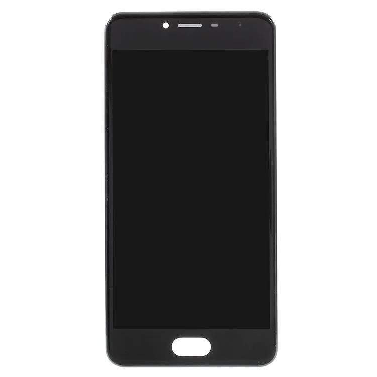 OEM LCD Screen and Digitizer Assembly + Frame Part Replacement for Meizu m3s - Black