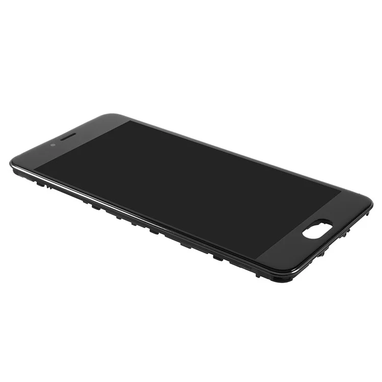 OEM LCD Screen and Digitizer Assembly + Frame Part Replacement for Meizu m3s - Black