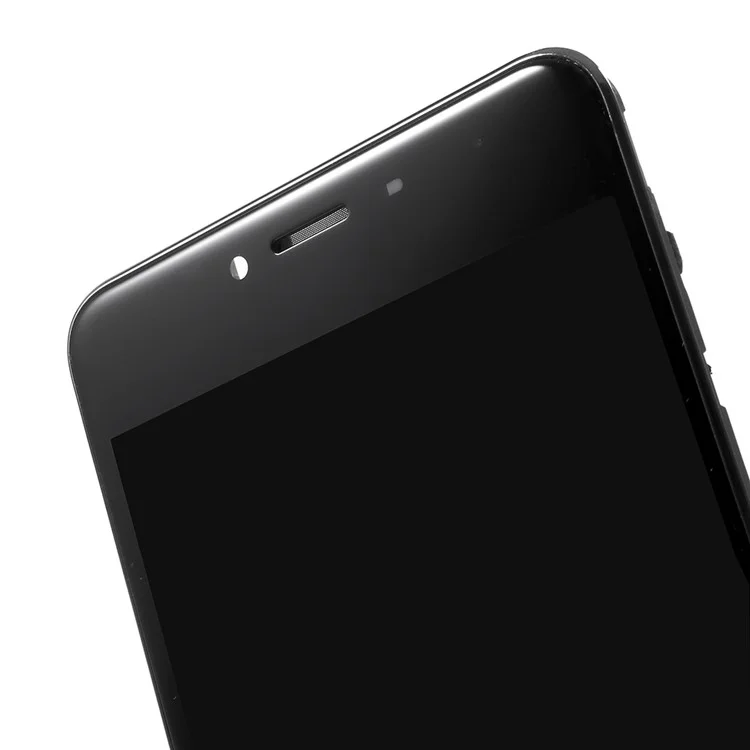 OEM LCD Screen and Digitizer Assembly + Frame Part Replacement for Meizu m3s - Black