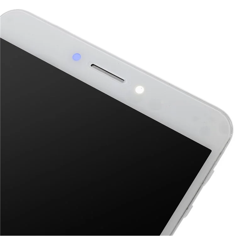 Tela LCD e Digitalizer + Offict Frame Part Para Xiaomi Mi Max 2 - Branco