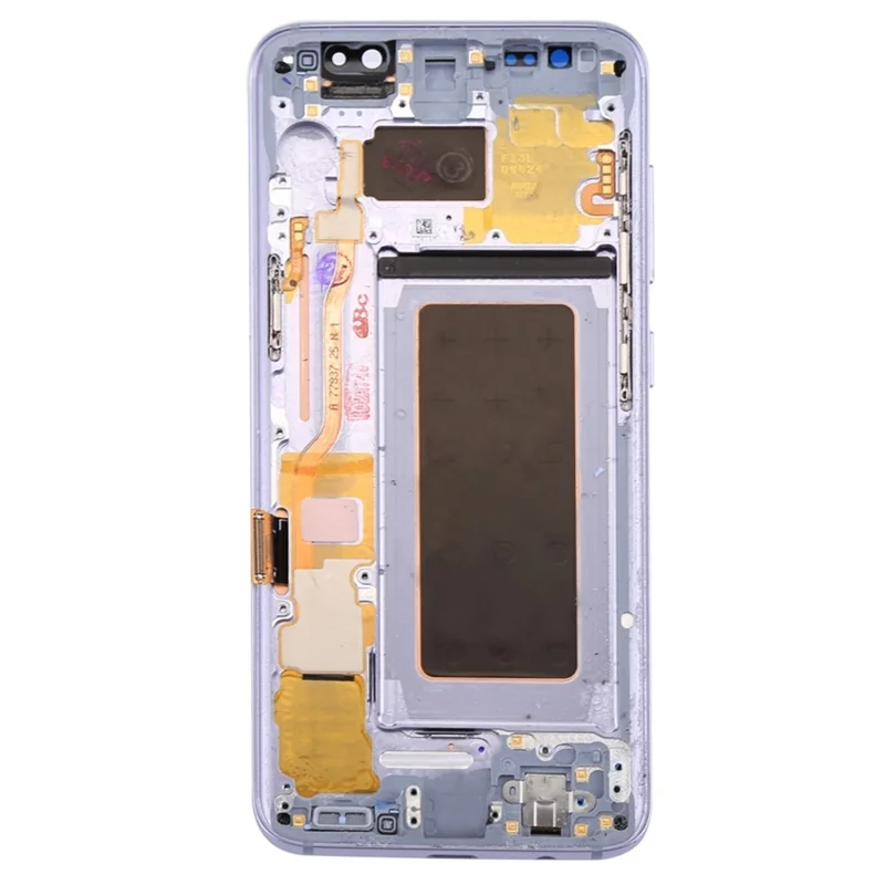 OEM Screen and Digitizer Assembly + Frame with Small Parts for Samsung Galaxy S8 G950 - Orchid Gray
