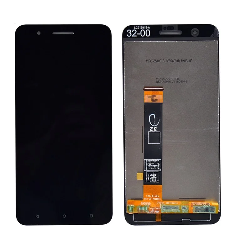 OEM LCD Screen and Digitizer Assembly Part Replacement for HTC One X10 - Black