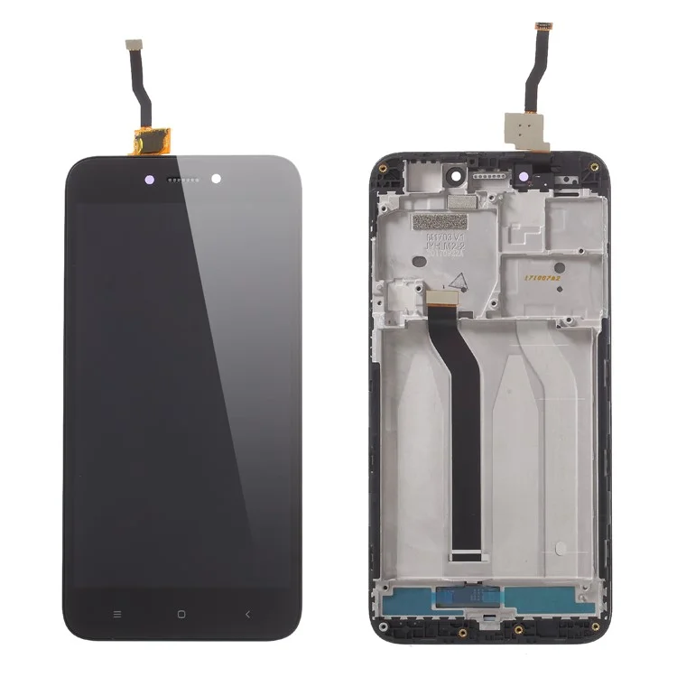 Assemblaggio di Schermo e Digitalizzatore LCD Con Telaio Per Xiaomi Redmi 5A - Nero