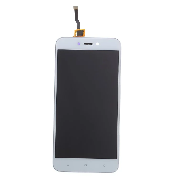 Suporte de Tela e Digitalizador LCD Com Quadro Para Xiaomi Redmi 5a - Branco