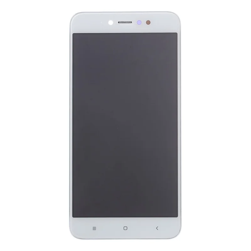 Wyświetlacz LCD i zestaw cyfrowy z ramą do Xiaomi Redmi Note 5A Prime / Y1 - Biały