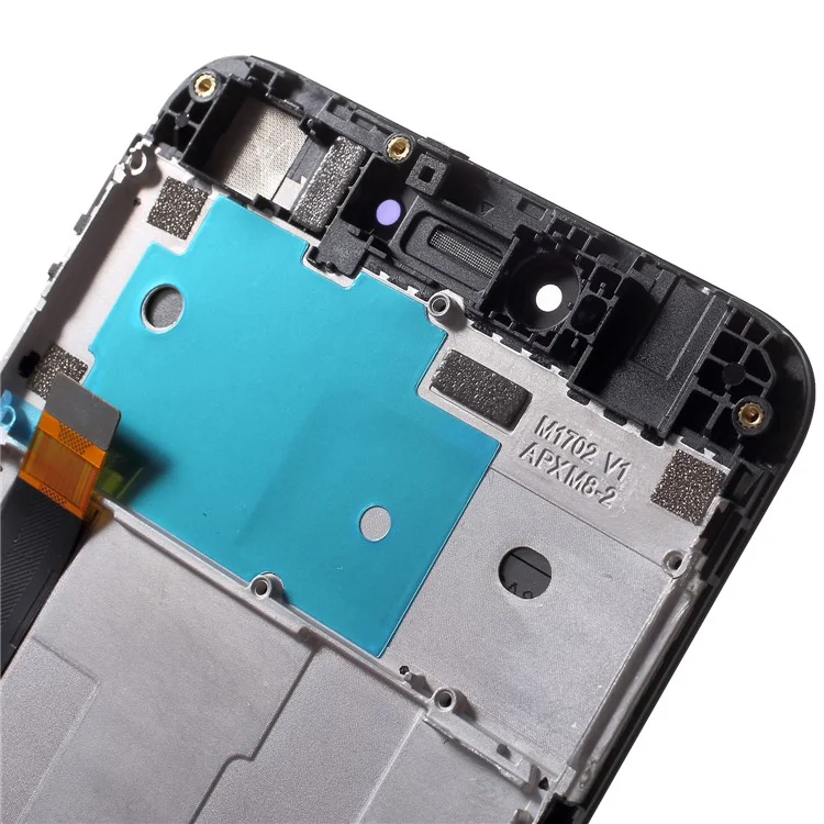 LCD Screen and Digitizer Assembly + Frame Replacement for Xiaomi Redmi Note 5A / Y1 Lite - Black