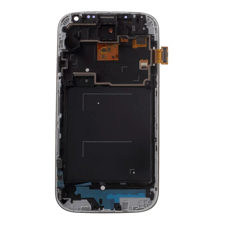 For Samsung Galaxy S4 I9505 LCD Screen and Digitizer Assembly + Frame with Screen Brightness IC - White