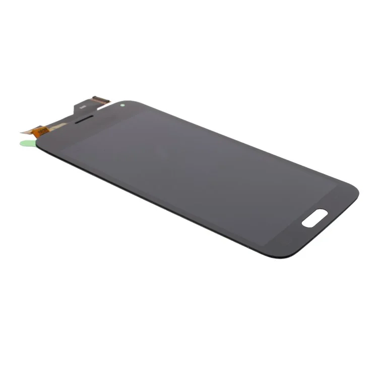 LCD Screen and Digitizer Assembly Part with Screen Brightness IC for Samsung Galaxy S5 G900 - Black