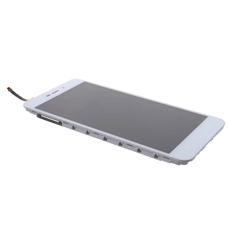 LCD Screen and Digitizer Assembly Replacement with Front Housing for Xiaomi Redmi 4a - White