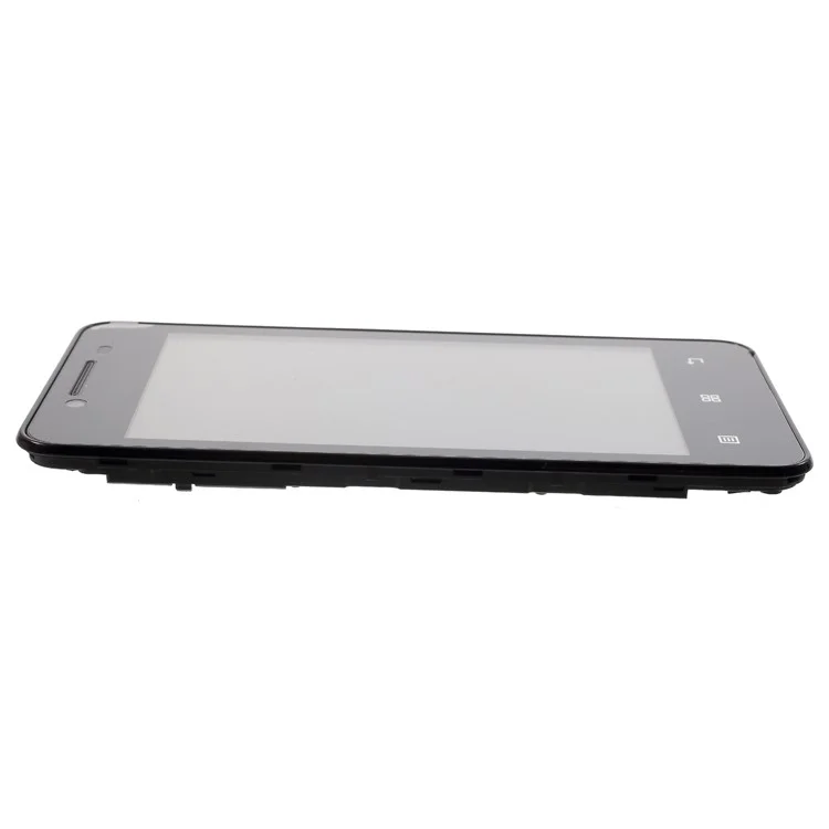 Conjunto de Pantalla LCD y Digitalizador OEM Con Carcasa Delantera Para Lenovo A319 - Negro