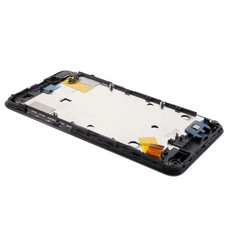 OEM LCD Screen And Digitizer Assembly Com Alojamento Frontal Para Lenovo A319 - Preto