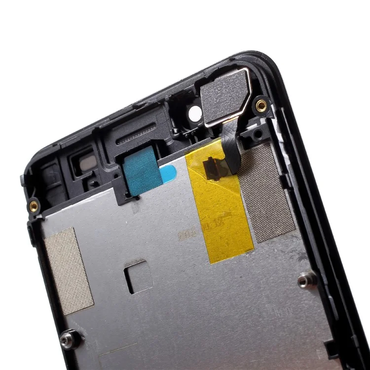 OEM LCD Screen And Digitizer Assembly Com Alojamento Frontal Para Lenovo A319 - Preto