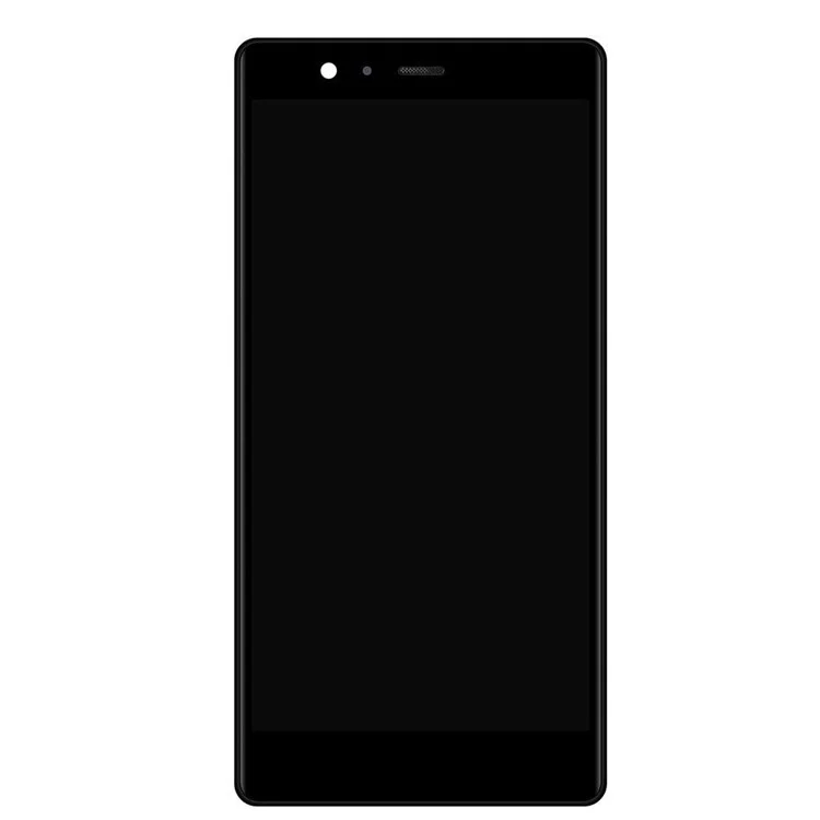 LCD Screen and Digitizer Assembly + Frame for Huawei P9 Plus (without Logo) - Black