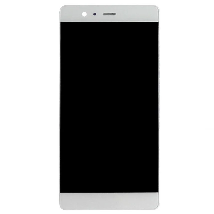 LCD Screen and Digitizer Assembly + Frame Part for Huawei P9 Plus (without Logo) - White