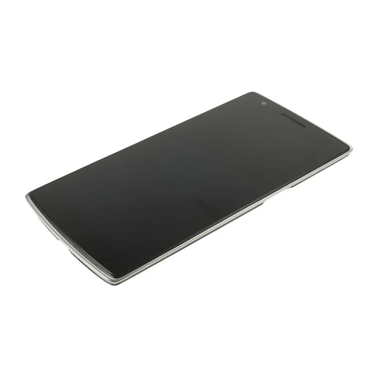LCD Screen and Digitizer Assembly + Frame Replacement for OnePlus One - Black