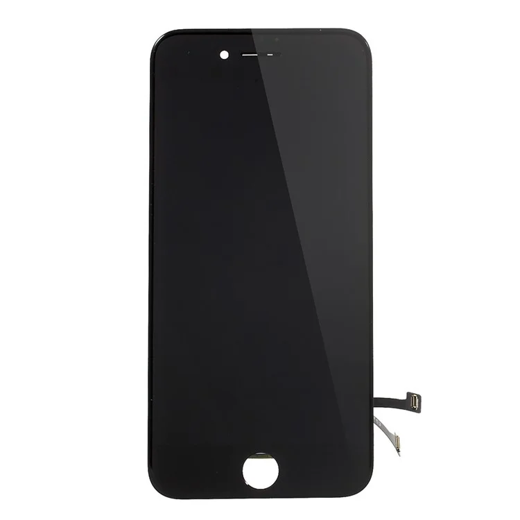 LCD Screen and Digitizer Assembly + Frame with Small Parts for iPhone 7 4.7 (Made by China Manufacturer - Brighter Version) - Black