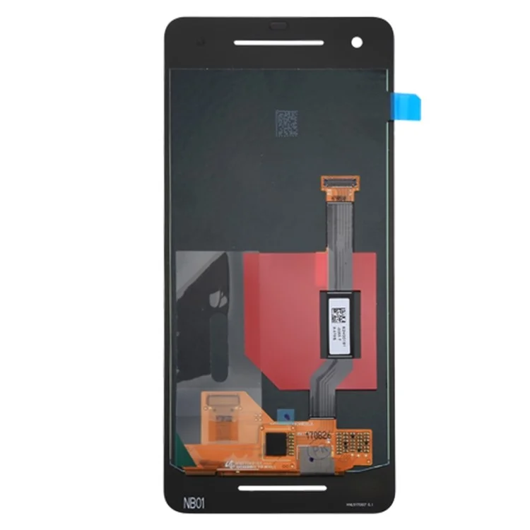 Tela OEM LCD e Montagem do Digitalizador Substitua a Peça Para o Google Pixel 2 (sem Logotipo) - Preto