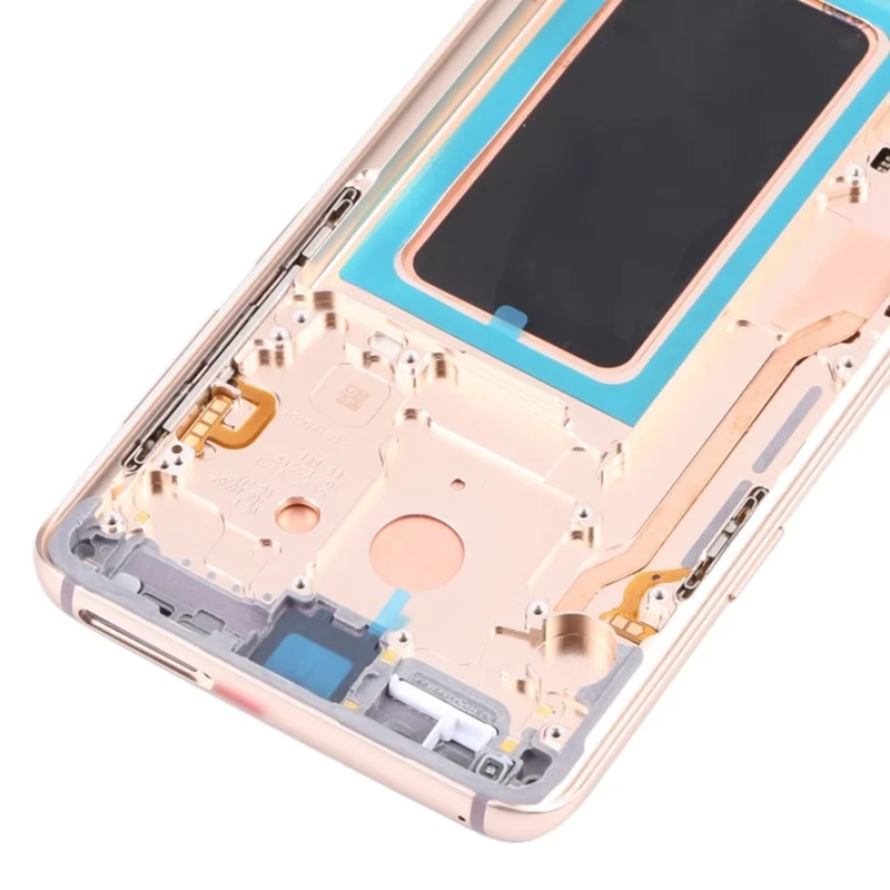 For Samsung Galaxy S9 G960 OEM LCD Screen and Digitizer Assembly + Frame Part (Without Logo) - Gold