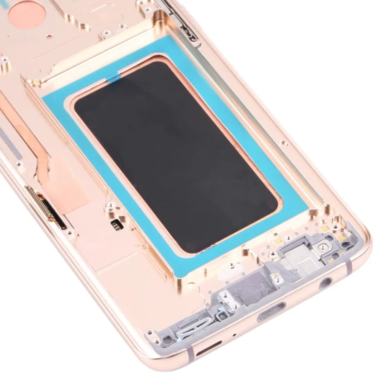 For Samsung Galaxy S9 G960 OEM LCD Screen and Digitizer Assembly + Frame Part (Without Logo) - Gold