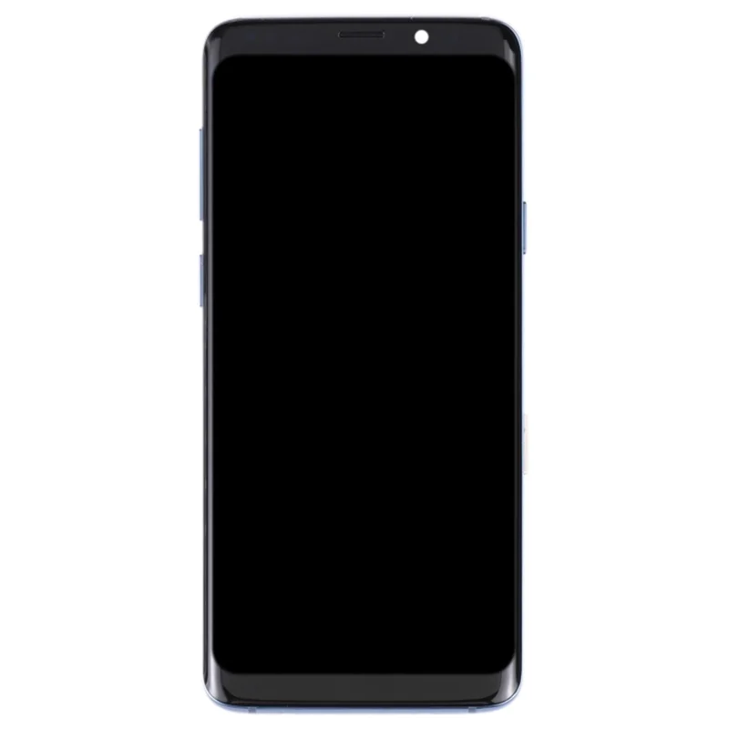 For Samsung Galaxy S9 G960 OEM LCD Screen and Digitizer Assembly + Frame Part (without Logo) - Blue