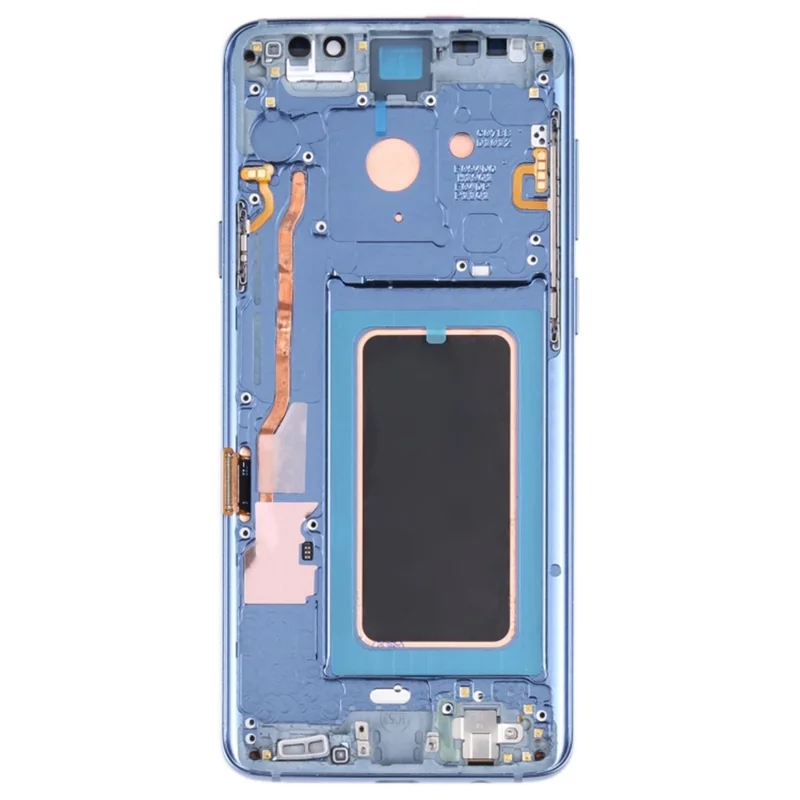 For Samsung Galaxy S9 G960 OEM LCD Screen and Digitizer Assembly + Frame Part (without Logo) - Blue