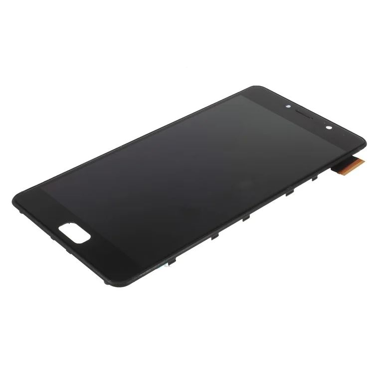 OEM Disassembly LCD Screen and Digitizer Assembly + Frame for Lenovo P2 - Black