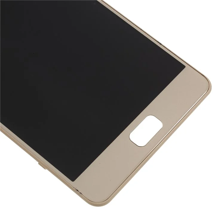 OEM Disassembly LCD Screen and Digitizer Assembly + Frame for Lenovo P2 - Gold