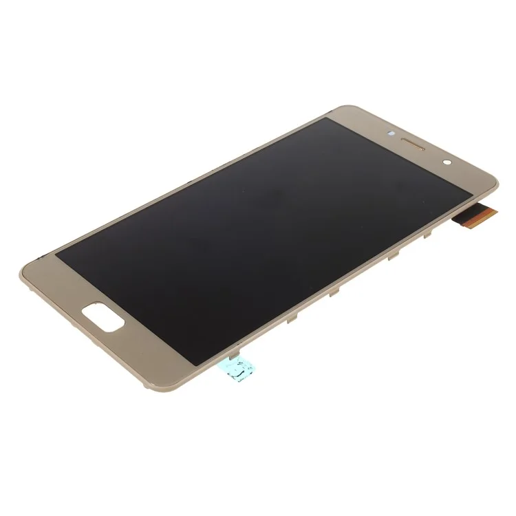 OEM Disassembly LCD Screen and Digitizer Assembly + Frame for Lenovo P2 - Gold